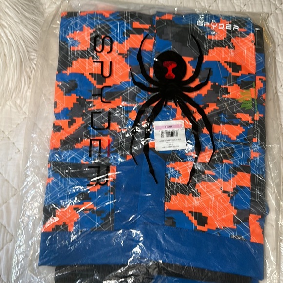 Spyder bib insulated ski pants - size 6. Mini Expedition - NEW WITH TAGS! - Picture 9 of 10